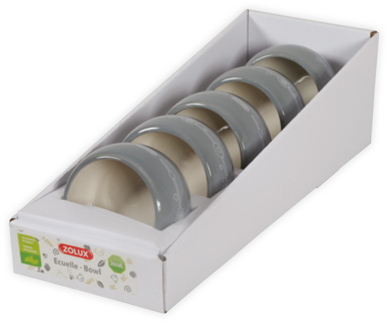 Zolux rody keraaminen kuppi "no-spill" 200ml